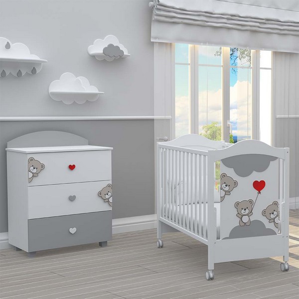 Продукт Bambino Casa Tre Orsetti - Скрин, Rosso - 0 - BG Hlapeta